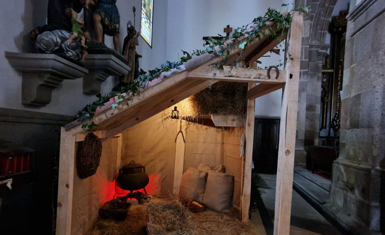 El santuario de A Xunqueira de Cee acoge la obra de teatro solidaria “La posada de Belén”