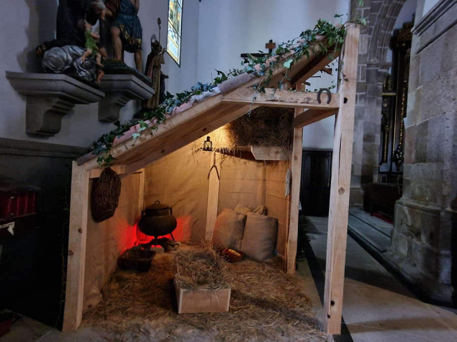 El santuario de A Xunqueira de Cee acoge la obra de teatro solidaria “La posada de Belén”