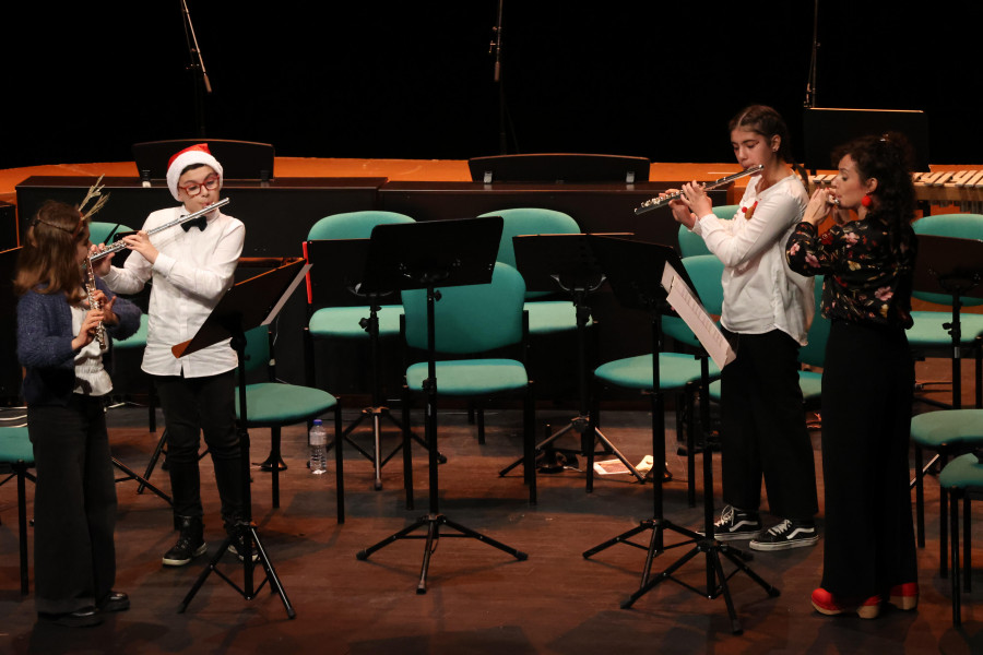 La música del Conservatorio suena en Carballo