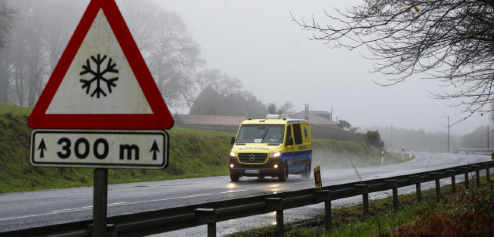 Heridas dos personas en un accidente en Vimianzo