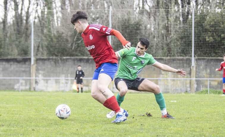 El Fisterra se lleva el derbi contra el San Lorenzo en As Pedreiras