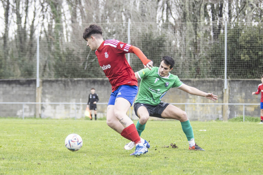 El Fisterra se lleva el derbi contra el San Lorenzo en As Pedreiras