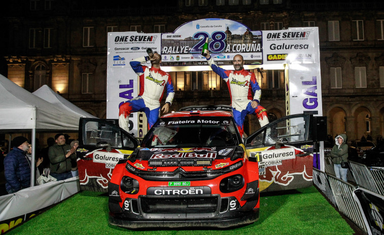 Senra gana su quinto Rallye de A Coruña