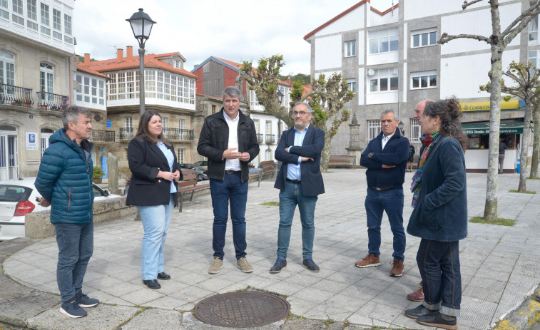 El Plan Único financiará obras de rehabilitación del casco histórico de Corcubión