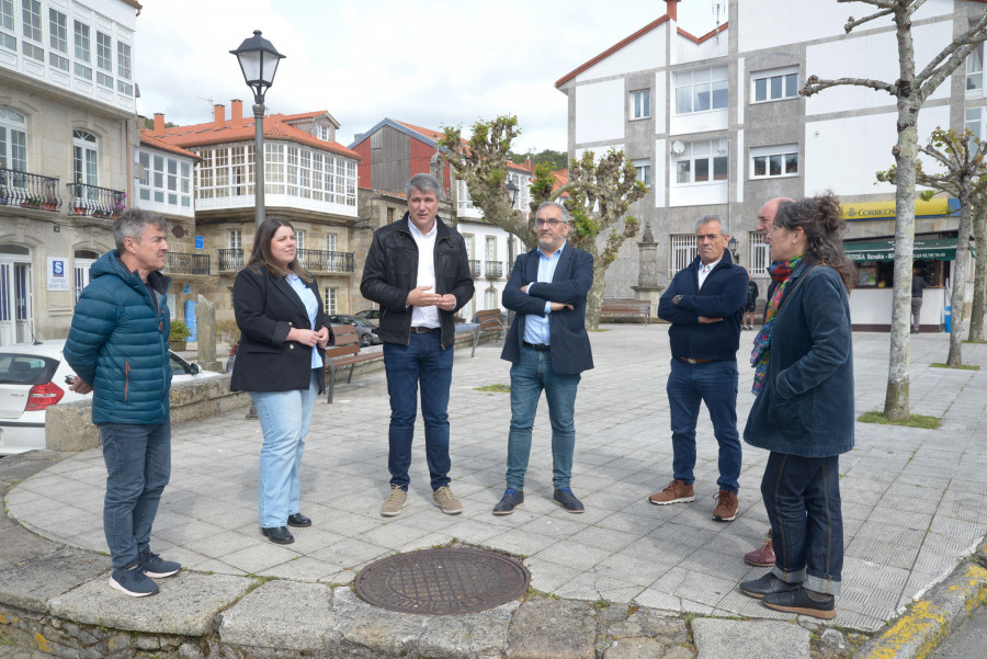 El Plan Único financiará obras de rehabilitación del casco histórico de Corcubión