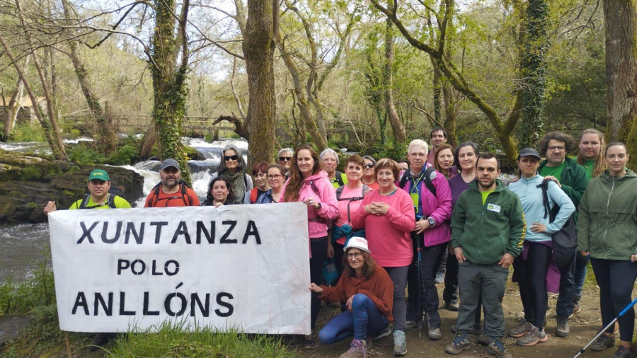 Entidades de Bergantiños suscriben un manifiesto en defensa del río Anllóns