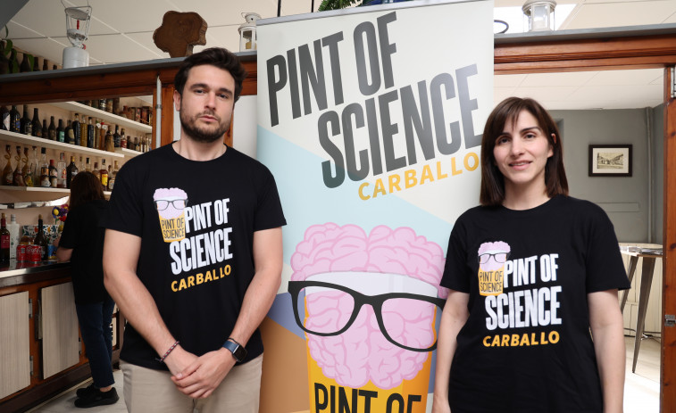 Recta final de un exitoso  “Pint of Science Carballo”