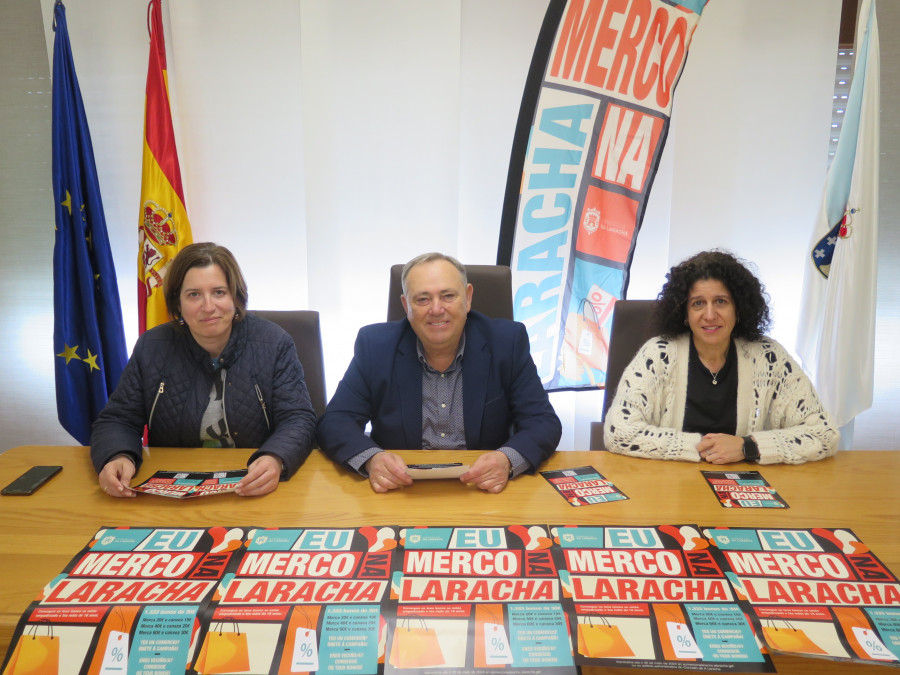 A Laracha destina 40.000 euros a la campaña para apoyar el comercio local