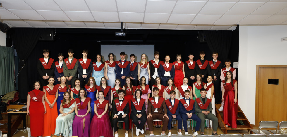 Graduación de 2º de Bachillerato en el IES Maximino Romero de Lema