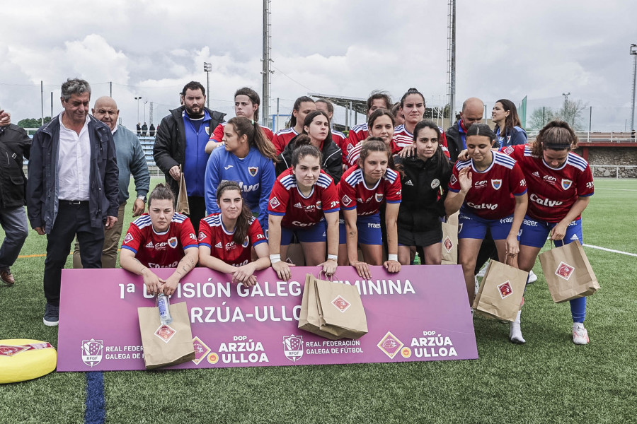 Subcampeonato de liga para el Bergantiños femenino