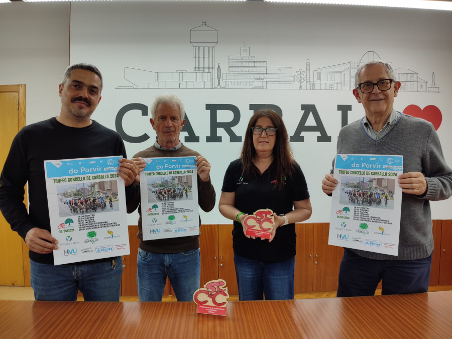 El Trofeo Concello de Carballo reúne el sábado a más de doscientos ciclistas