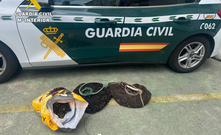 Investigan a tres vecinos de Muxía y Cee a los que pillaron con 20 kilos de percebe furtivo en Laxe