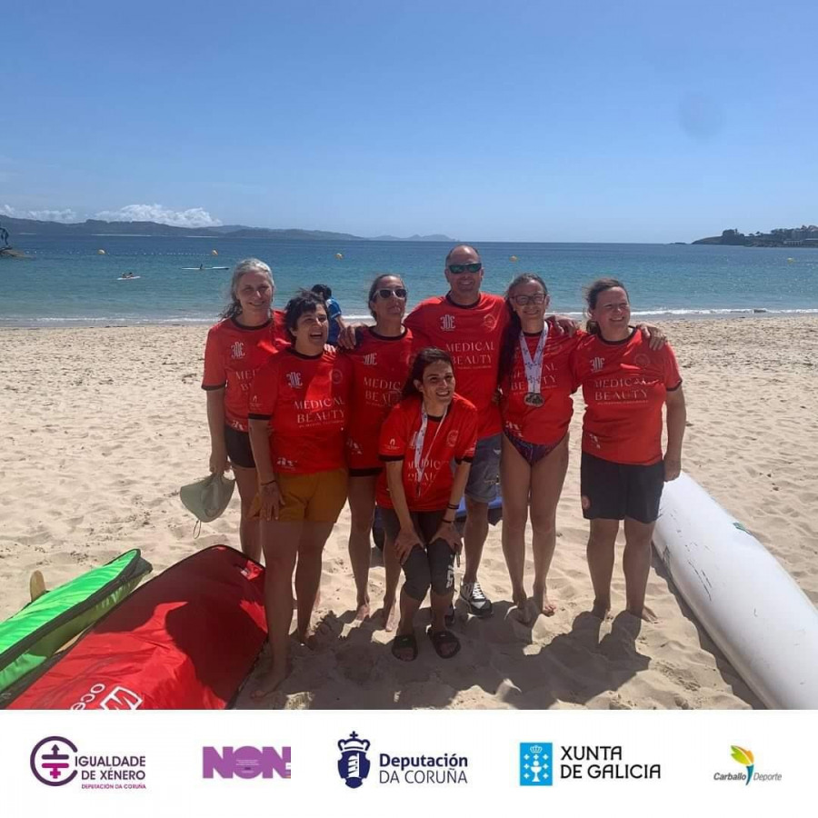 Seis medallas para el Sysca en el Campeonato de España de playa