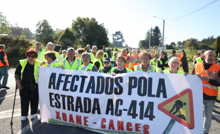 Reunión urgente en Cances para decidir sobre la propuesta de la Xunta a la obra de la AC-414