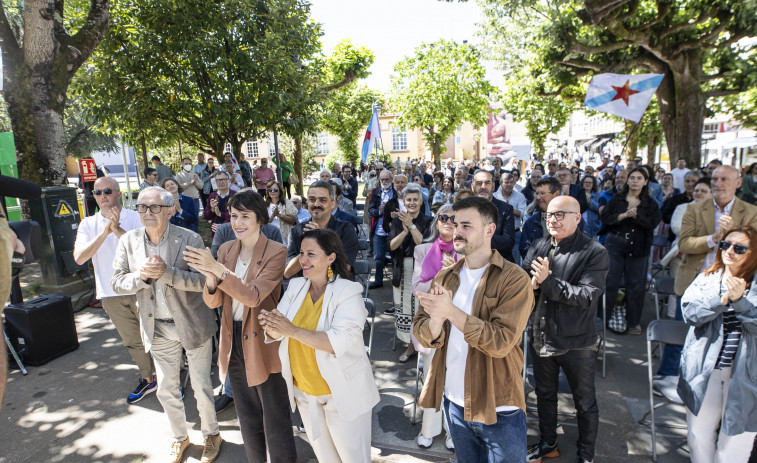 Pontón y Miranda afirman en Carballo que solo el BNG dará voz a Galicia en Europa