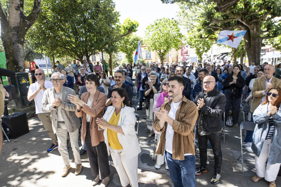 Pontón y Miranda afirman en Carballo que solo el BNG dará voz a Galicia en Europa