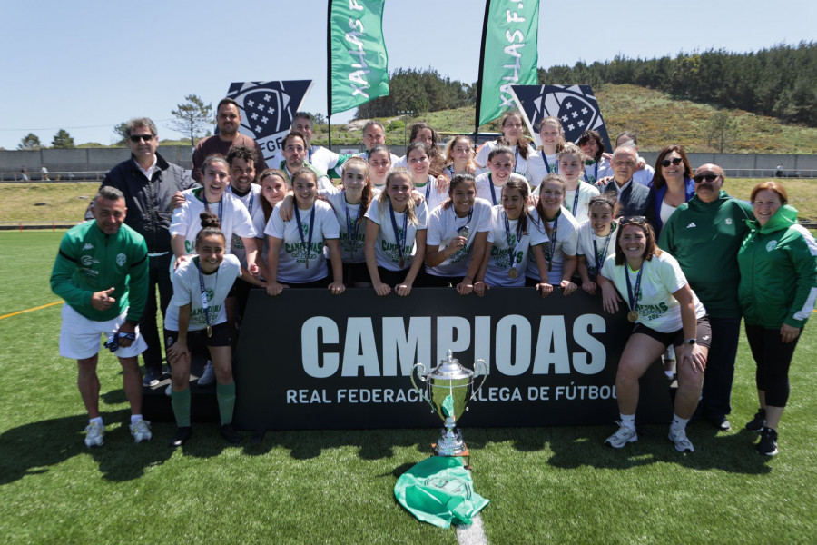 El Xallas, campeón de la Copa da Costa femenina