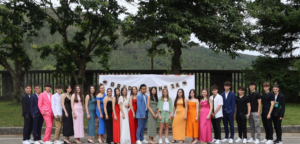 Graduación de 4º de ESO en el IES Terra de Soneira de Vimianzo