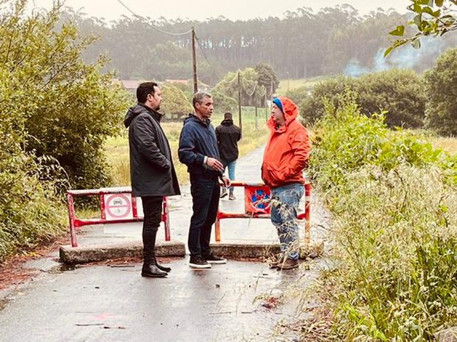 Muxía inicia los trabajos de construcción del puente de Vilachán