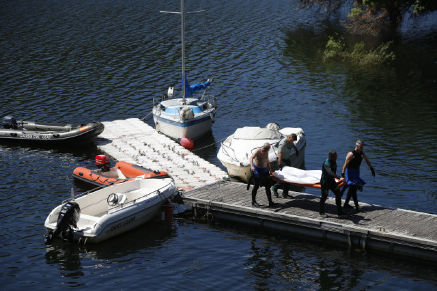 Encuentran los cuerpos de los dos desaparecidos en el embalse de Belesar