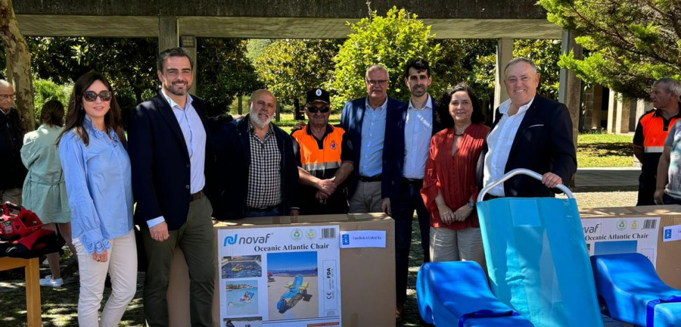 A Laracha mejora la equipación para emergencias acuáticas