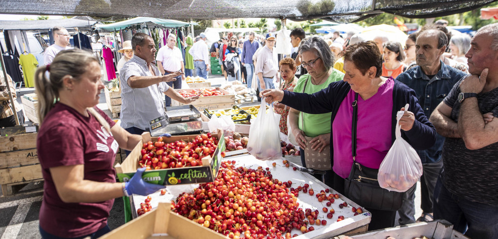 Imágenes de la Feira das Cereixas de Paiosaco