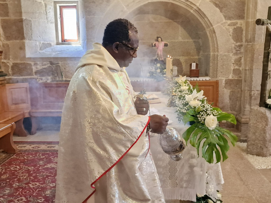 El párroco Desiré Kouakou celebrará sus bodas de plata el 24 de julio