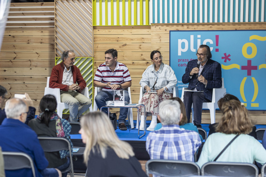 La Praza dos Libros de Carballo baja el telón con pan y Yolanda Castaño