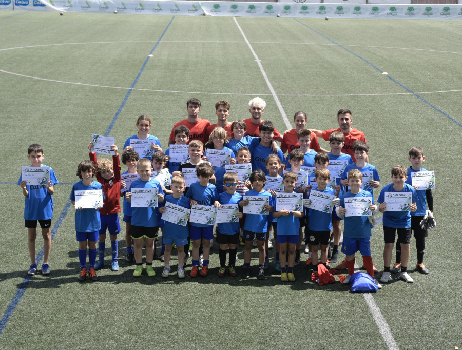 El I Campus de Verano del Bergantiños FC llegó a su fin