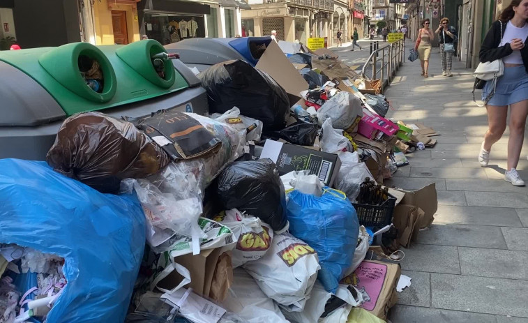 Las negociaciones en el conflicto de la basura de A Coruña llegan a un punto muerto