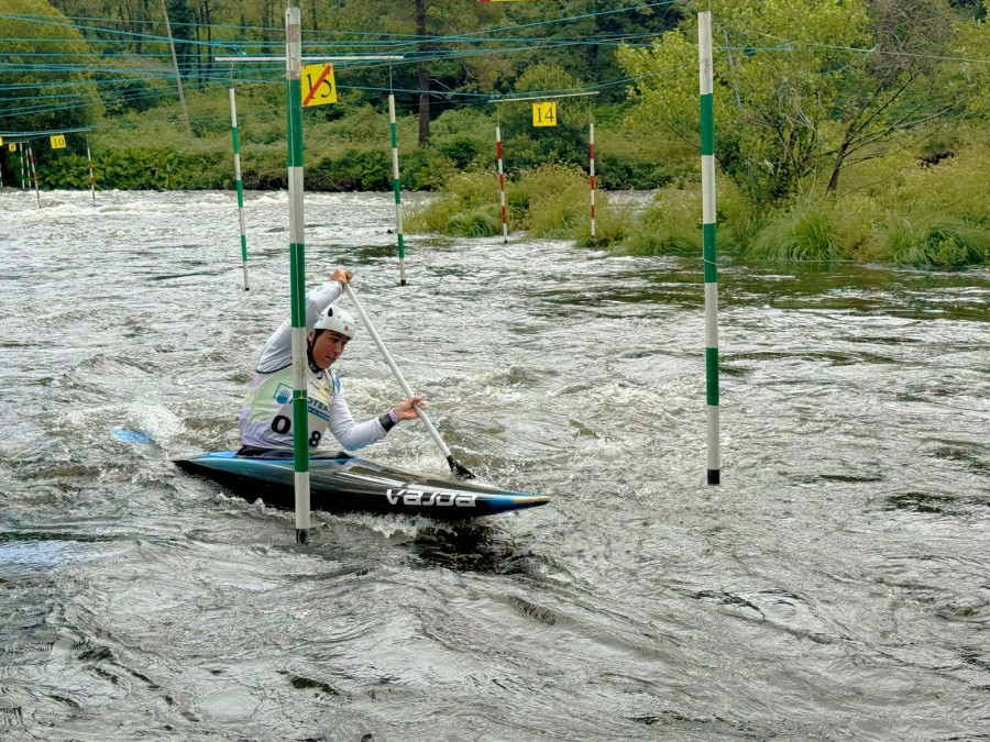 Exitosa Copa de España de piragüismo en Dumbría