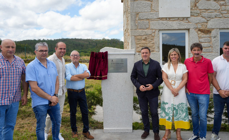 Inaugurada la ampliación de la carretera de Caxadas a Baíñas