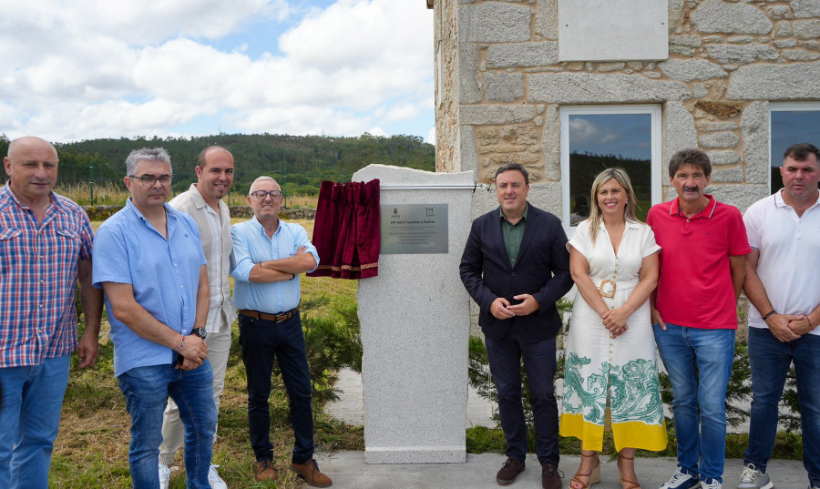 Inaugurada la ampliación de la carretera de Caxadas a Baíñas