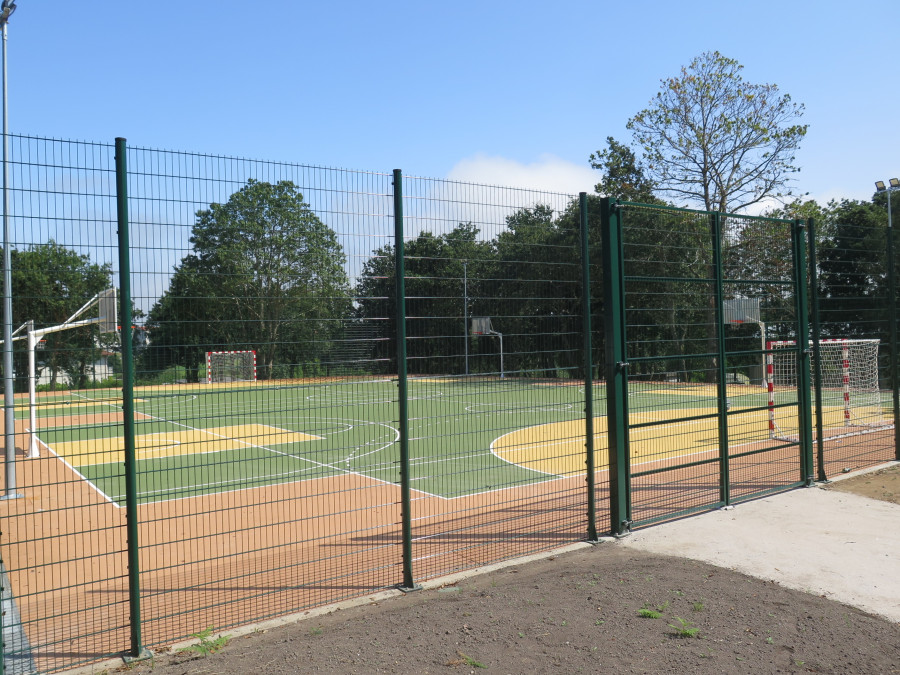 La pista polideportiva de Paiosaco abrirá este jueves