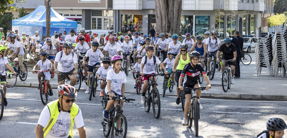 Ponteceso celebra el domingo su 30º Día da Bicicleta