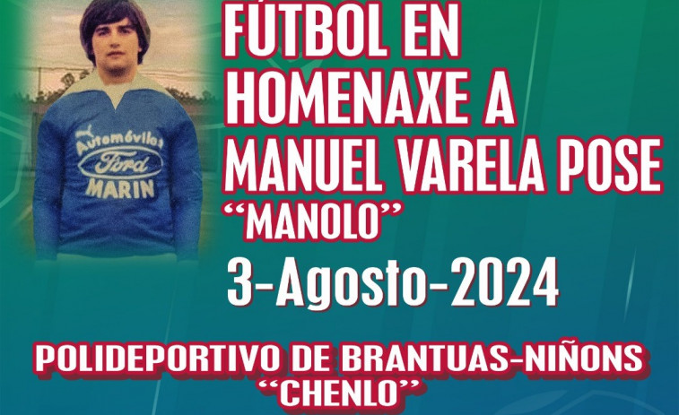 Fútbol en Brantuas en homenaje a Manuel Varela Pose