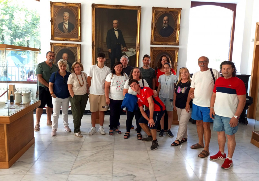 Segunda visita guiada al Museo Fernando Blanco de Cee centrada en la figura del mecenas