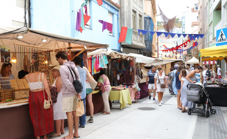 La Feira Mariñeira volverá a animar las calles de Malpica entre los días 15 y 18 de agosto