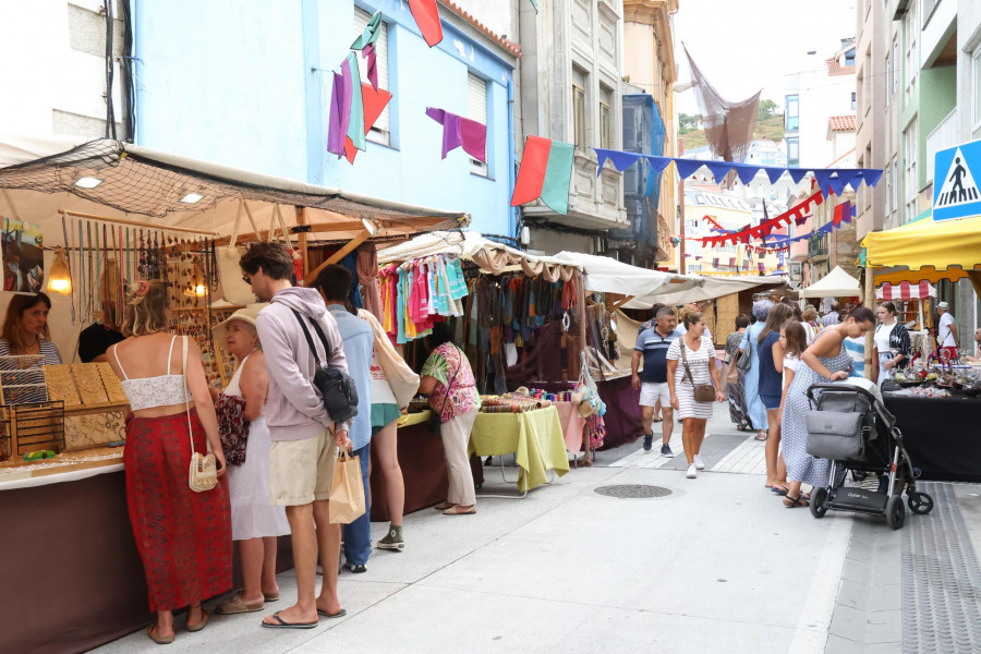 La Feira Mariñeira volverá a animar las calles de Malpica entre los días 15 y 18 de agosto