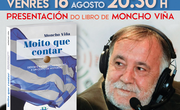 El larachés Moncho Viña y O Camiño dos Faros presentan sus libros