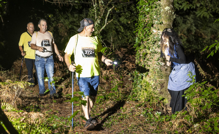 Manuel Pais y Mary Pombo se imponen en el V Trail Nocturno Cova do Lobo