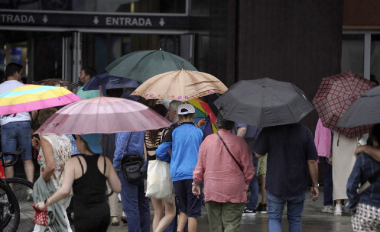 El fin de semana estará marcado por las lluvias en norte de la península