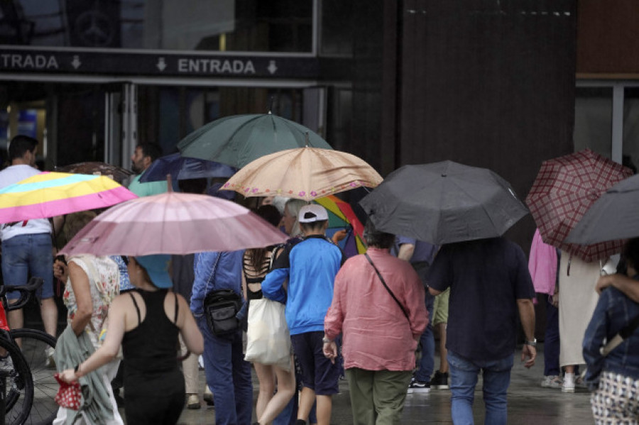 El fin de semana estará marcado por las lluvias en norte de la península