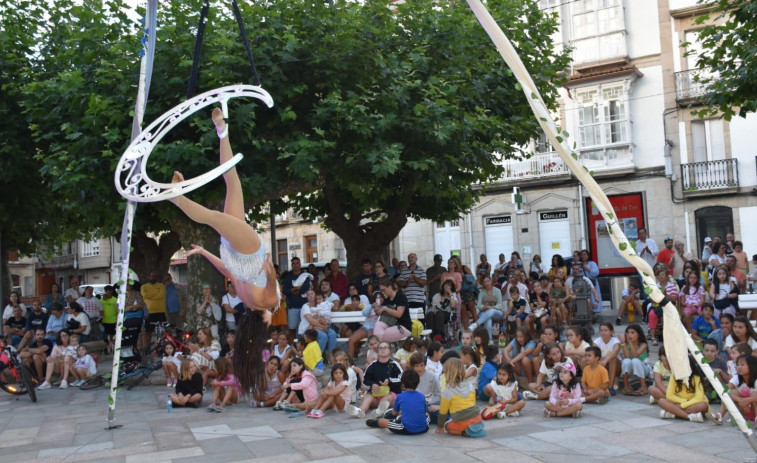 Sigue Cultura no Camiño en Cee, con espectáculos muy concurridos