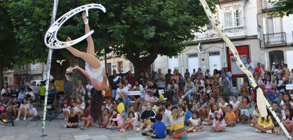 Sigue Cultura no Camiño en Cee, con espectáculos muy concurridos