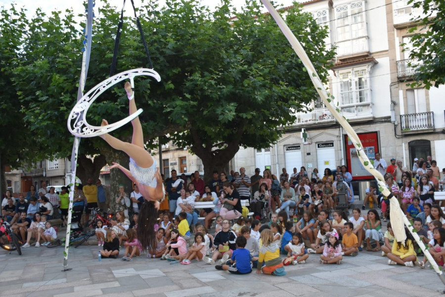 Sigue Cultura no Camiño en Cee, con espectáculos muy concurridos