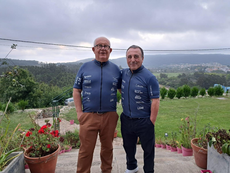 Dos pontecesanos recorrerán en bicicleta 900 kilómetros para recaudar fondos contra el cáncer