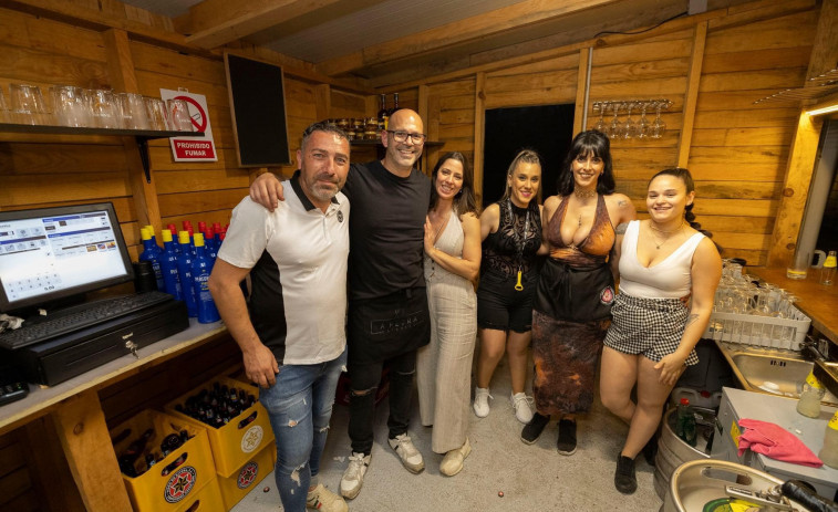 La Terraza A Pedra de Nantón celebra por todo lo alto la festividad del Carmen