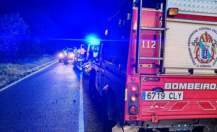 Herida una persona en Carballo tras chocar contra otro coche de madrugada