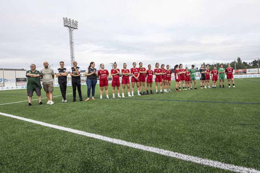 La sección femenina del Bergantiños alcanza las 100 licencias